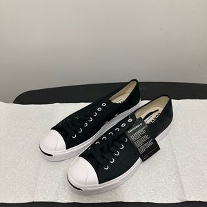 Jack Purcell Low converse womens size 11.5/ men’s size 10 black NWT